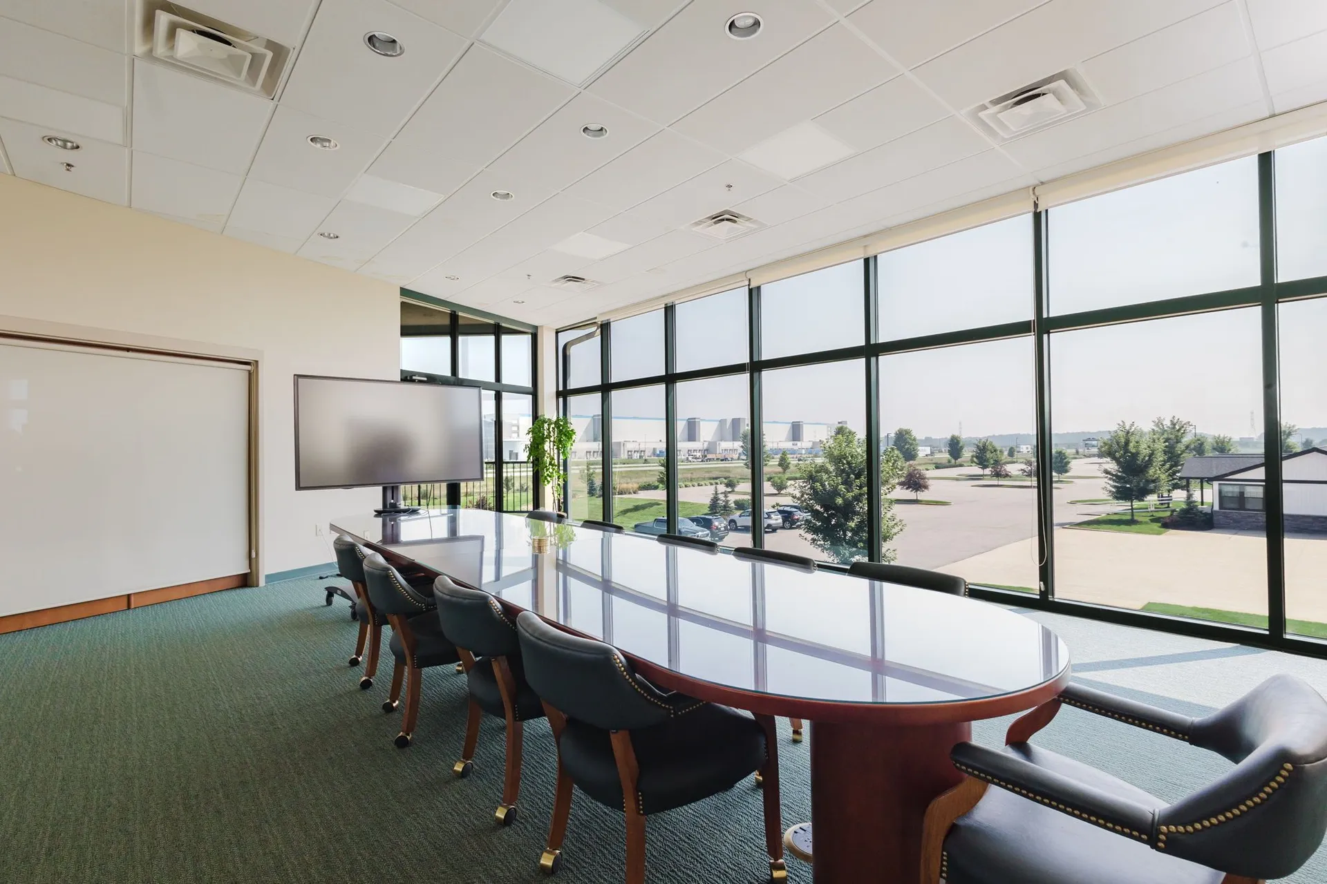 Board Room arranged for a working session